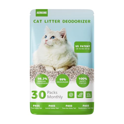Cat Litter Deodorizer - Pet Odor Eliminator For Home Non Toxic an...