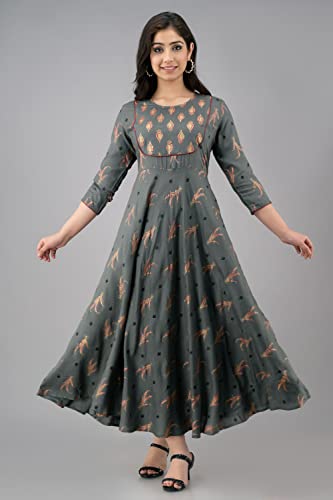 Image of Women's Rayon Flared Kurta