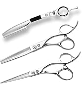 Saki Ha Professional Hair Shears Set 6.0 Inch - Includes Hair Scissors, Thinning Shears and Razor...