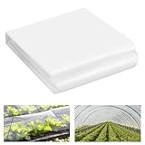 Kaxtde Polyethylenfolie Transparent 3,6 x 8 m, Extra Dick Polyethylen Folie, Reißfest Plastikfolie Gartenfolie Tunnelfolie für Gartenarbeit Tomatenhaus Treibhaus Folie (150 Mu / 3000G)