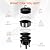 Realcook BBQ Charcoal Smoker Grill: Heavy Duty 17 Inch Vertical
