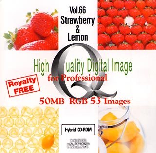 High Quality Digital Image for Professional Vol.66 Strawberry & Lemon