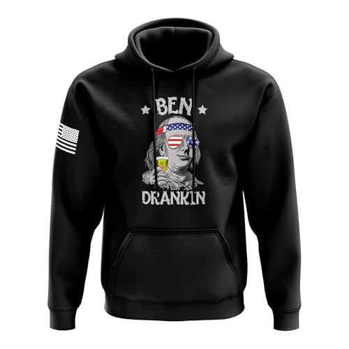 Pro-Gun Hoodies for Men, Decorated in The USA