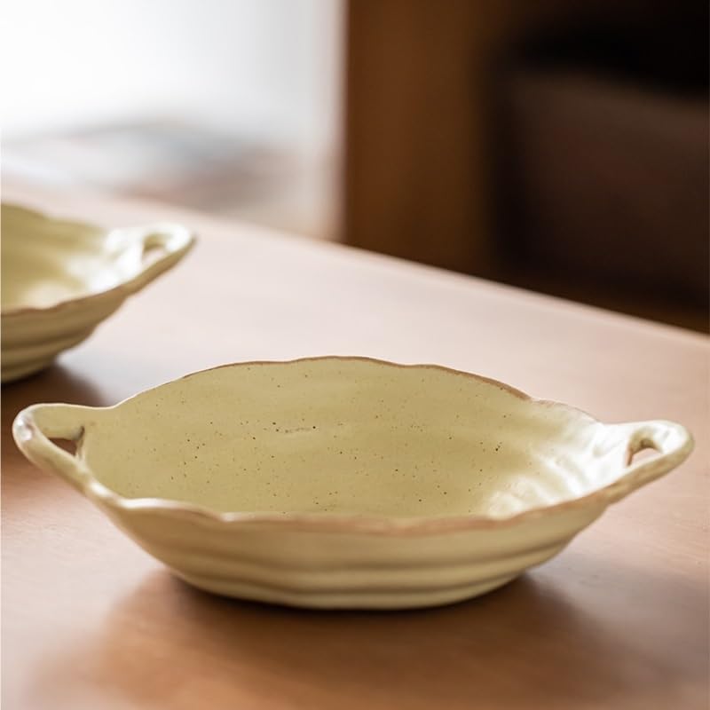 Miski do zupy ceramiczna miska do zupy miska sałatkowa nieregularna miska na owoce chińska miska ramen z uchwytem miski obiadowe