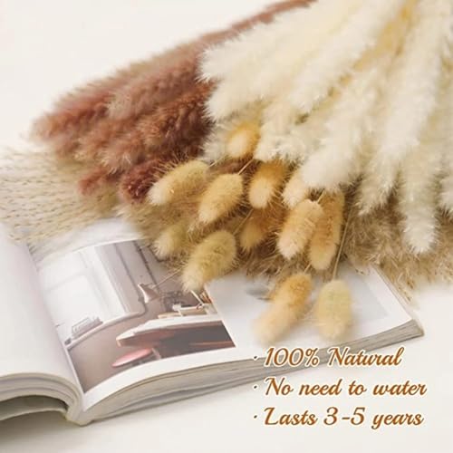Ramo Artificial de Flores Secas 100 piezas decorativo miniatura 6