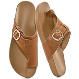 Aomigoct Slides for Women Orthopedic Sandals: Comfortable Beach Dressy Sandals - Ladies Casual Walking Summer Shoes