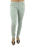  Kuyichi Nova Jaquard Relaxed Women\'s Jeans Gr. W28/L32, Blau - Menta