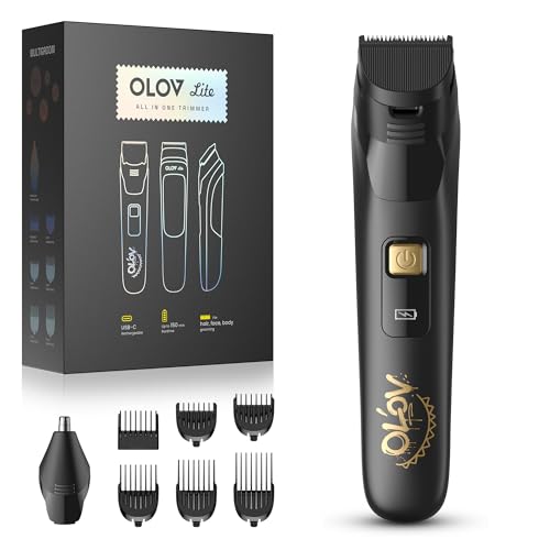 OLOV LITE Electric Beard Trimmer for Men