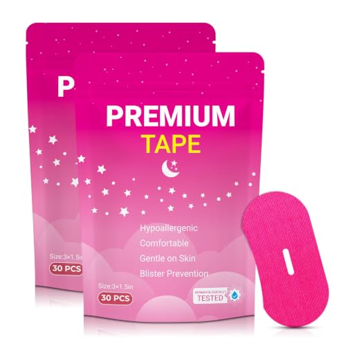 Mouth Tape for Sleeping 60PCS, Athletic Wrap Tape (Pink 60PCS