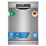 Bosch SMS8ECI02E Serie 8, Lavastoviglie Smart da libera installazione, 14 coperti, Cestelli personalizzabili, Motore EcoSilence Drive, Lavaggio intensivo, Acciaio, 60cm.