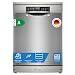 Bosch SMS8ECI02E Serie 8, Lavastoviglie Smart da libera installazione, 14 coperti, Cestelli personalizzabili, Motore EcoSilence Drive, Lavaggio intensivo, Acciaio, 60cm.
