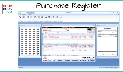 Image of SHOPBOOK PLUS Accounting Software with POS Billing & Inventory Management for Small Business | Lifetime Validity-Easy GST-Free Invoicing & Stock Control with Offline Software (WhatsApp Delivery-Non Tax)