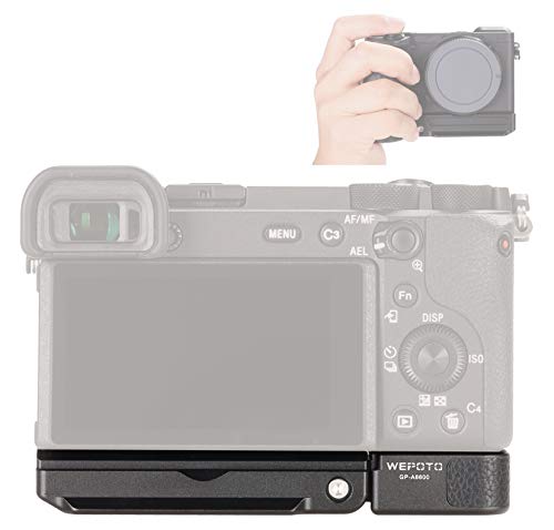 WEPOTO A6600 Griffverlängerung L Winkel QR Platte Schnellwechselplatte Cover