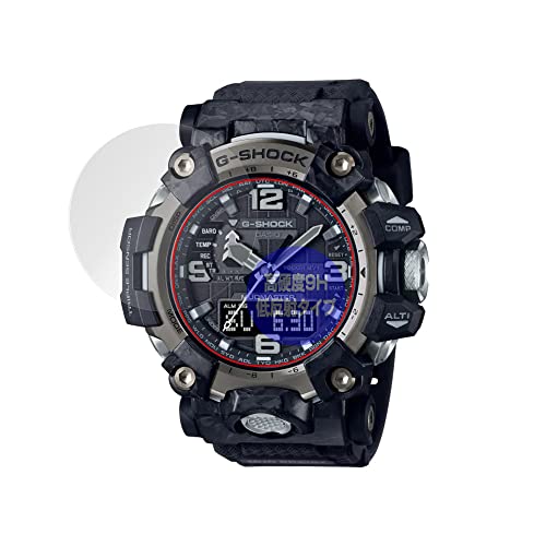 �~���r�b�N�X CASIO G-SHOCK GWG-2000 �V���[�Y �p PET�� 9H �ᔽ�� �ی� �t�B���� �����K���X�����̍d�x ���d�x9H�f�ލ̗p ���{�� OverLay Plus 9H