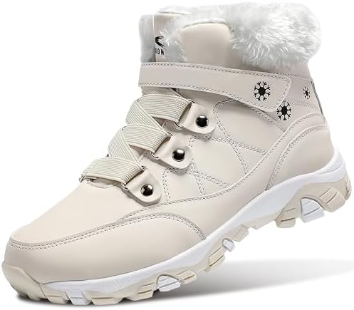 ASHION Winterstiefel Damen Winterschuhe Wanderschuhe Warm Gefüttert Schneestiefel Winter Outdoor Trekking Boots