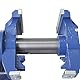 KATSU Schraubstock 5 125mm, Profi Schraubstock drehbar groß, Heavy Duty Mehrzweck 360 Grad drehbare Werkbank Tischklemme für Mechaniker und Ingenieure 402365