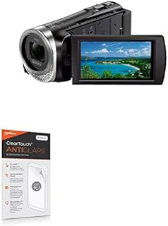 BoxWave Screen Protector Compatible With Sony HDR-CX455 - ClearTouch Anti-Glare (2-Pack), Anti-Fingerprint Matte Film Skin