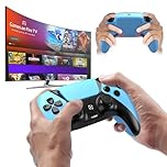 Ruibopad Ersatz für Luna Controller,Ymir Wireless Controller für Fire TV mit Back Paddles/Turbo/1200 mAh Akku,Remote Made for Amazon Luna/PS4/PC,Blau