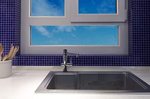 Goleya Glass Mosaic Tile For Bathroom Kitchen Wall Backsplash Shower Background Swimming Pool 12.87 Inch 1 Sheet Available For Mosaic Project Decoration And Diy Crafts #TOP4