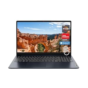 Lenovo Ideapad 1 – Laptop FHD de 15.6 pulgadas (1920 x 1080) IPS 300 nits con pantalla antirreflejos, táctil, Ryzen 5 7520U, 8 GB de RAM, 512 GB de almacenamiento, gráficos AMD Radeon, HDMI, Windows
