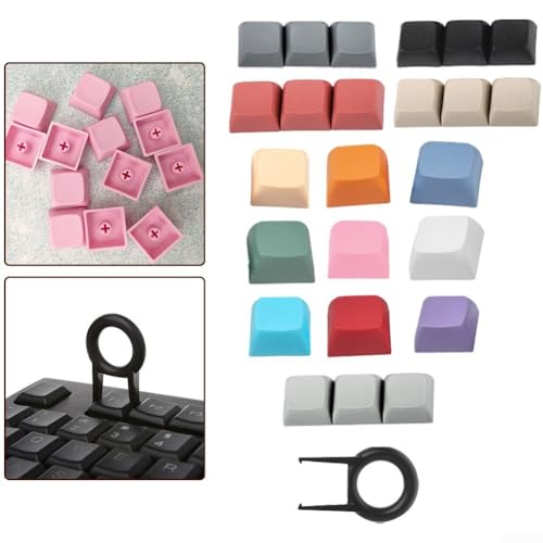 20PCS XDA 1X Multi PBT Tastiera Meccanica Keycaps Personalizza Uno Stile Unico nero