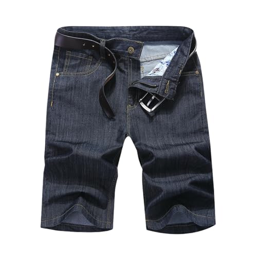 Short d'été en jean homme anti-transpiration cinq poches coupe stretch