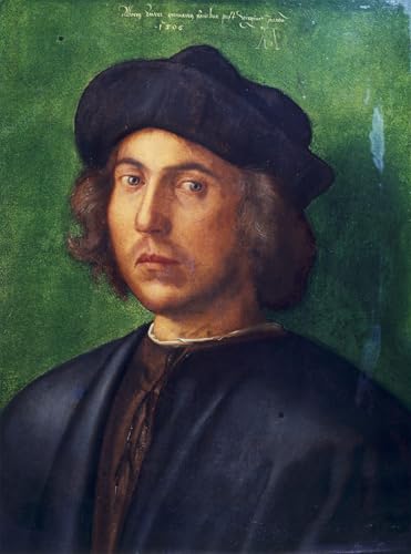 Toile Albrecht Dürer pour habiller un grand mur vide de salon contemporain