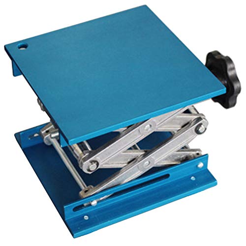 OESS Lift Table Lab Stand Lifter Scientific Scissor Lifting Jack Platform 8''X 8'' Aluminium Oxide by OESS - Image 5