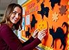 SHAPES ETC 31 Pcs Jack O Lantern Large Single Color Cut-Out 5.5in- Halloween Decorations, Classroom Crafts, Pumpkin Cutouts, Halloween Party Supplies, Fall Decor, Bulletin Boards Made in USA #4