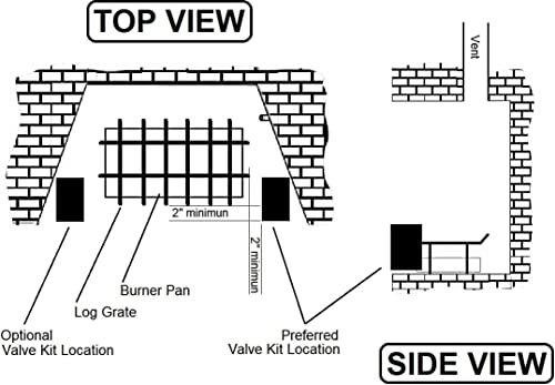 Durablow 6Vk-Sh3001 Smart Home Wifi (On/Off, Timer, Schedule) Electronic Automatic Spark To Pilot Valve Kit For Natural Gas (Ng) Vented Fireplace, Log Sets #TOP4