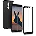 Produktbild kwmobile Huawei Mate 10 Lite Hülle - komplette Abdeckung - inkl. Display Schutzglas - Case für Huawei Mate 10 Lite - Metallic Schwarz