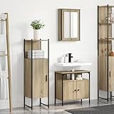 Le design moderne avec une finition mate donne à votre salle de bain un caractère contemporain et accueillant.