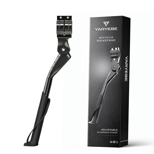 YarYebe Bike Kickstand for Adult Bikes, Adjustable Bicycle Kickstand for