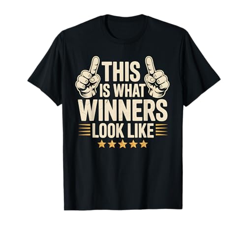 This is What Winners Look Like Winning Game Match T-Shirt
