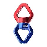 Nagelneu und hohe Qualität. ZMHVOL 30KN Klettern Karabiner D-Form Quickdraws Klettern Buckle Sperre Sicherheits Safety Lock Outdoor-Klettern Yoga Equipment (Farbe: Blau, Rot) ZDWN (Color : Blue Red)