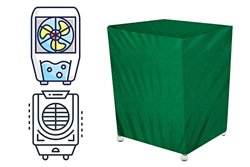 Image of The Furnishing Tree Air Cooler Cover compatible for KENSTAR KCLSCLWH090FMH-ETA 90 Ltr Desert Cooler, Ployester, Green