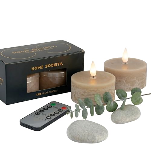 Velas LED con temporizador evitan incendios y manchas de cera