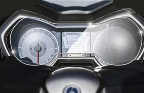 保護計器フィルム ヤマハ XMAX-400 XMAX-300 XMAX-125 2 個オートバイのダッシュボードスクリーンプロテクターフィルム オートバイ計器フィルム