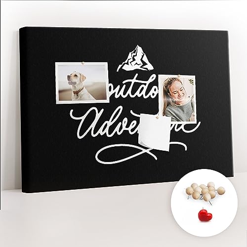 Tableau mural en liège 60x40 pour stopper le désordre des notes - 2