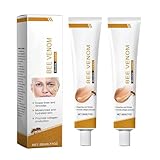 Bee Venom Moisturiser Cream Wrinkle Removal & Firming, Anti-Aging Eye & Face Bee Venom Skin Treatment Cream (2 Packs, 0.71Oz)
