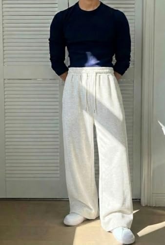 Image of dockstreet Track Pant for Men || Baggy Fit || Track Pants || Full Elastic Jogger Track Pant || 100% Cotton