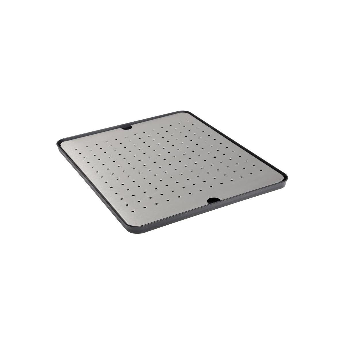 BLANCO Abtropfwanne – Kunststoff mit Edelstahleinsatz, Schwarz, 425 x 365 mm