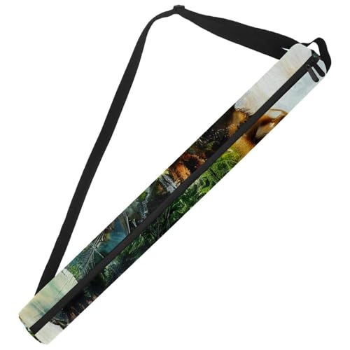 Funda térmica Beer Sleeve para 7 latas de bebida con diseño abstracto para bolsa de golf