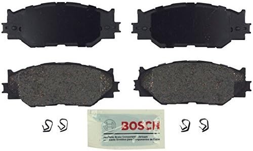 BOSCH BE1178 Blue Ceramic Disc Brake Pad Set - Compatible With Select Lexus IS250; FRONT