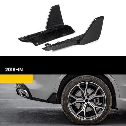 Diffuseur arrière BMW X5 G05 en véritable carbone sec de haute qualité