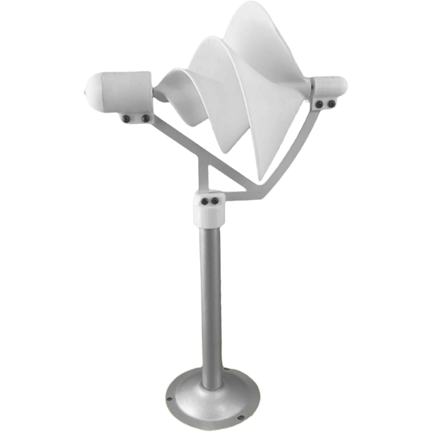 Generatore Eolico a Micro Spirale, Turbina Eolica Verticale a Forma di Rosa, Generatore Breeze Start-1-12V Genera Elettricità, Generatore a Magnete Permanente, per Materiale Didattico