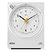 Braun BNC004WHWH Classic Analog Quartz Alarm Clock