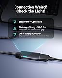 INIU USB C to HDMI Adapter, 4K@60Hz HDMI to USB C Adapter, 4K HDMI Converter for Macbook Air Macbook Pro, iPad Air, iPhone 17 16 Pro Max, Samsung 25 24 Ultra, Google Pixel, HP Laptop, Surface Pro etc. - Image 4