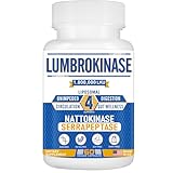 Spliferkou Liposomal Lumbrokinase Nattokinase Serrapeptase Complex, Lumbrokinase Supplement for Circulation Heart Health and Digestion,60 Capsules