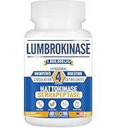 Spliferkou Liposomal Lumbrokinase Nattokinase Serrapeptase Complex, Lumbrokinase Supplement for C...